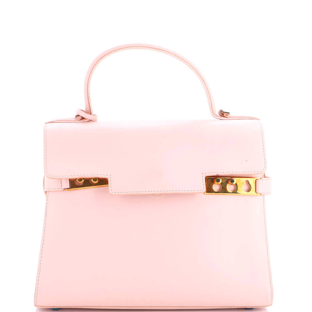 Delvaux MM Tempete Top Handle Bag Leather